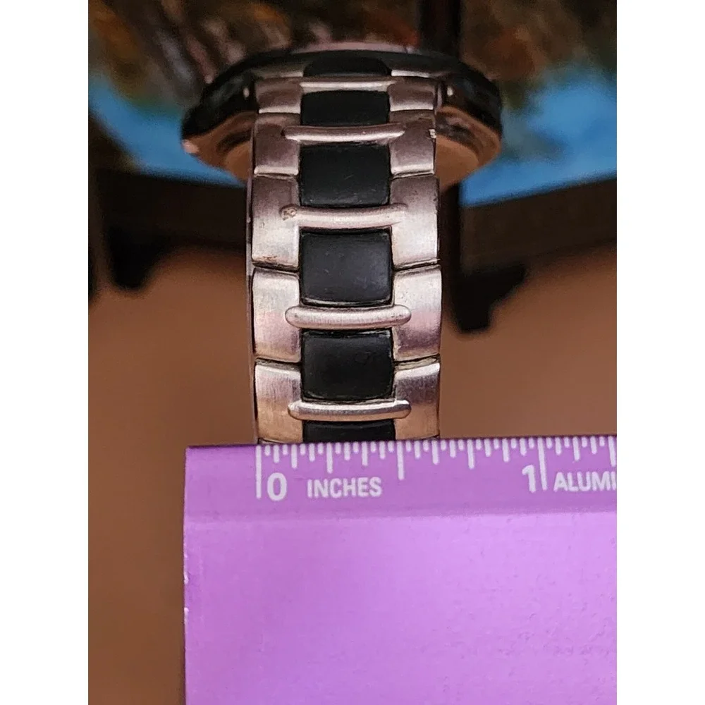 DALE EARNHARDT Jr #8 Watch  Silver & Black W/ Red Dial New Batt. FREE $HIPPING!!